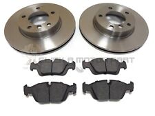 SET 2 DISCHI E PASTIGLIE FRENO ANTERIORI BMW E46 320 DIESEL & 325 328 2001-2005 NUOVI