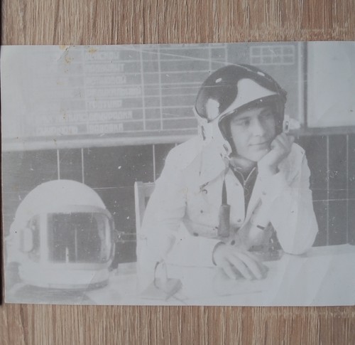 Elmetto pilota astronauta