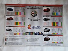 Poster Plastificato Selenia 2002 Alfa Romeo Un Prodotto Per Ogni Esigenza 70x50