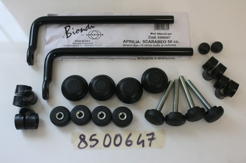Kit attacchi parabrezza biondi - kit,