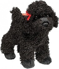 Peluche cane barboncino nero Douglas Gigi lungo 18 cm