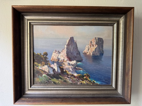 Antico dipinto olio