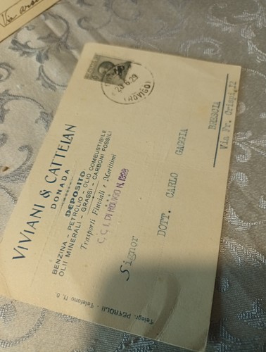 Cartolina commerciale anni - cartolina,