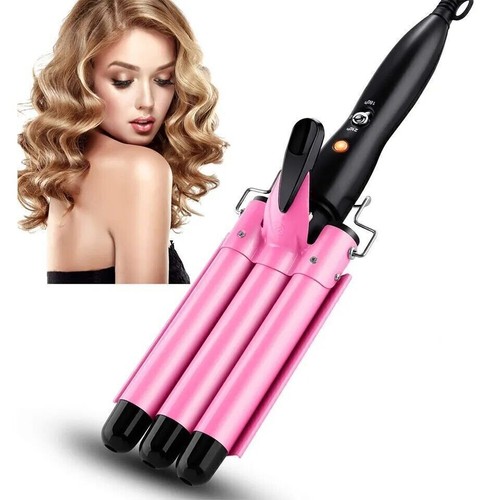 Piastra rosa per - onde, capelli