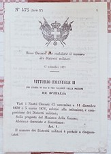 1871-REGNO D'ITALIA-REGIO