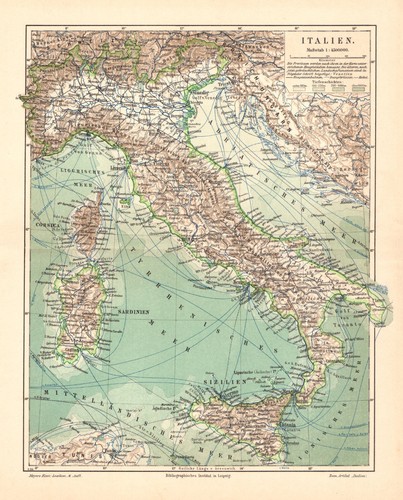 Italia mappa storica