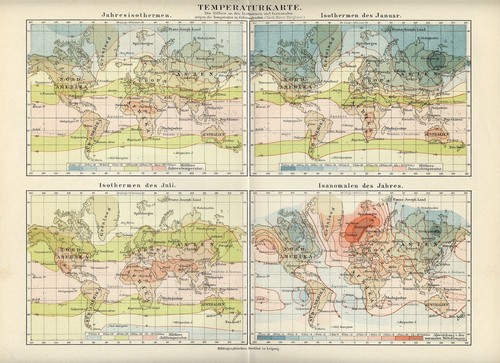 Antica mappa 1893 carta - 1893,