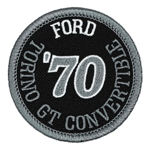 Toppa ricamata ford torino - ricamata,