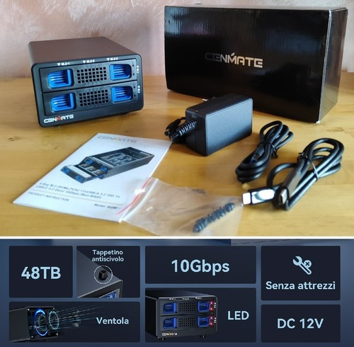 Enclosure slot nvme 2 usb - enclosure,