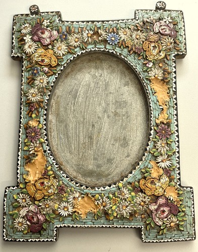 Antica cornice micromosaico - antica,