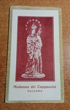 Santino Holy Card Madonna dei
