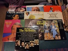 10 X Vintage Vinyl LP Records