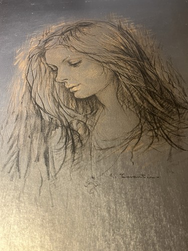 Litografia vintage giuseppe - vintage,