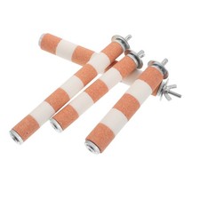  4 pezzi di trespolo per uccelli, pappagalli, bastoncini, zampe di pappagallo,