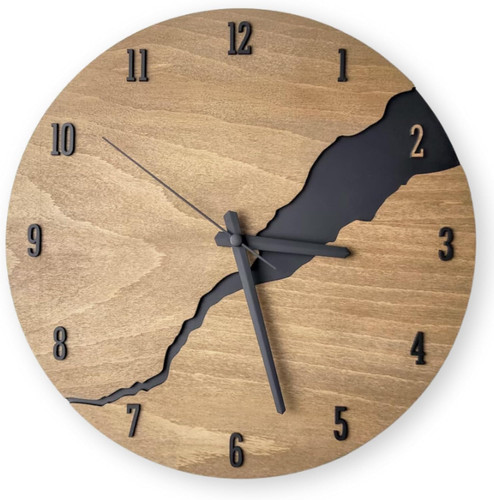 Orologio parete legno - in,