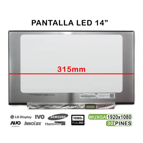 Pantalla led mate para - pantalla, 14"