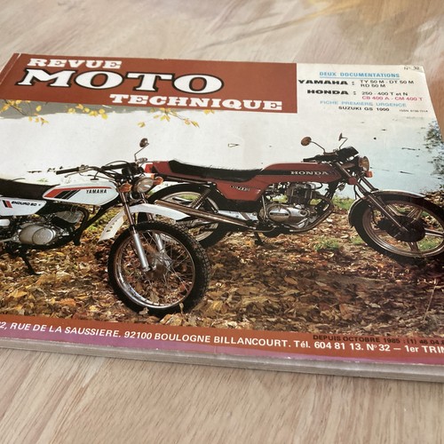 Revue moto technique honda - honda, cbn