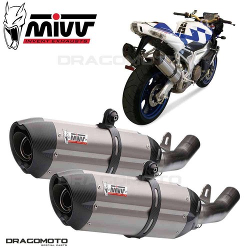 Scarico doppio aprilia tuono - aprilia,