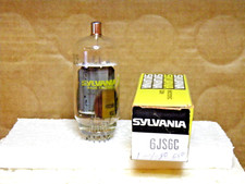UN TUBO VAC VINTAGE SYLVANIA 6JS6C NOS/NUOVO CON SCATOLA