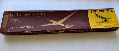 Modellino aereo vintage anni