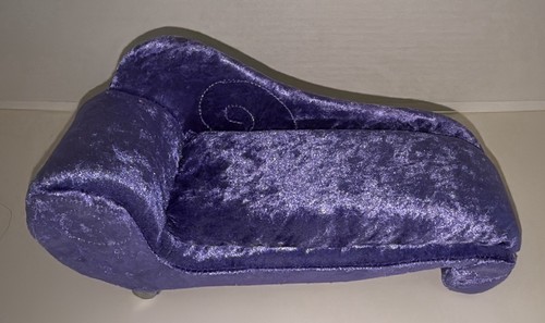 Divano chaise longue viola