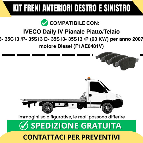 Pastiglie freno anteriori per - freno,