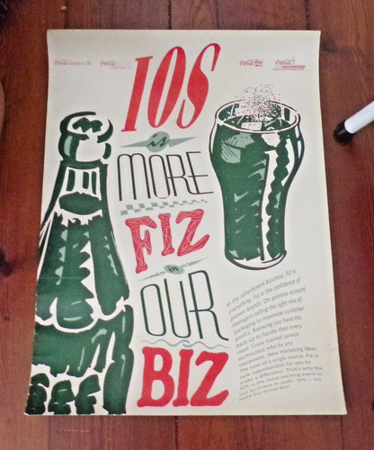 Poster vintage coca cola - poster,