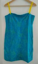 Cyberdog 2 Mini Dress: Azzurro Giallo Fluo, Rosa Fluo Bianco 