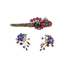 Fermaglio per capelli pavone