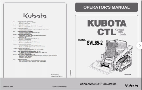 Kubota compact track loader - compact,