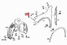 MERCEDES X156 GLA STAFFA