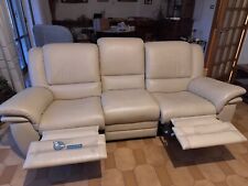 divano 3 posti chateau d’Ax con doppia seduta reclinabile