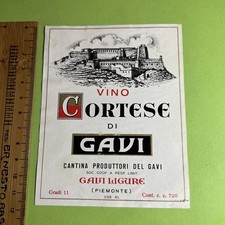 VINO CORTESE DI GAVI CANTINA