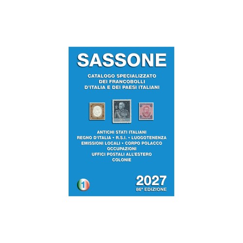 Catalogo sassone vol 1 ediz - catalogo,