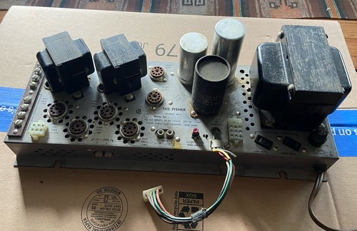 Fisher amplificatore - , di