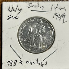 1942/IV  Vatican City One Lira