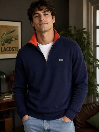 Maglione cardigan lacoste uomo - lacoste,