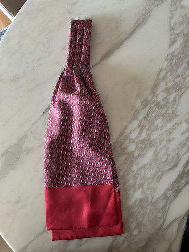 écharpe cravate ascot hermès - cravate,