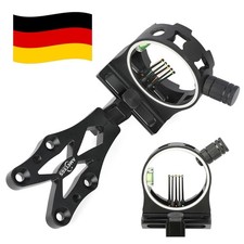 Visiera ad arco 5 pin arco composto visiera da caccia tiro con l'arco sport con l'arco caccia