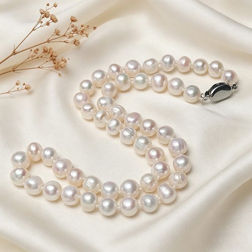 Collana perle naturali acqua - collana,