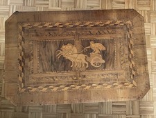 Tavolo Intarsiato XIX Secolo 