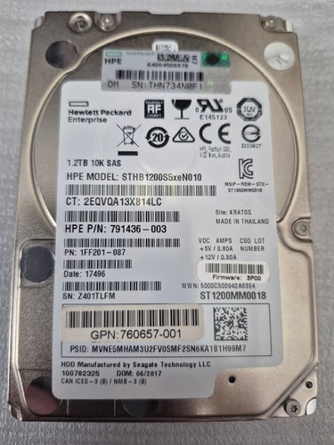 2tb seagate 10k - hp, sas