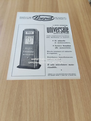 1951 bergomi pompe benzina - pompe,