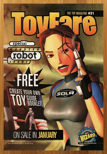 1999 toyfare lara - 1999, croft