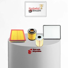 KIT TAGLIANDO 4 FILTRI PER OPEL ASTRA H /GTC/SW 1.7 CDTI 81kw Dal 2007