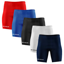 PANTALONCINI GIVOVA P004 RUNNING/CALCIO BERMUDA COMPRESSIONE SCALDAMUSCOLI