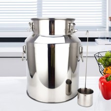 Fusto in acciaio inox lattiera