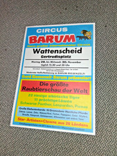 1977 manifesto CIRCUS BARUM