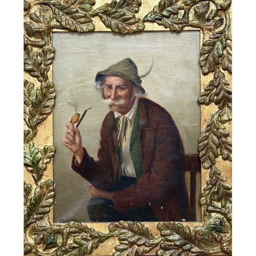 Ritratto anziano con - anziano,