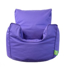 Borsa a braccio cotone viola